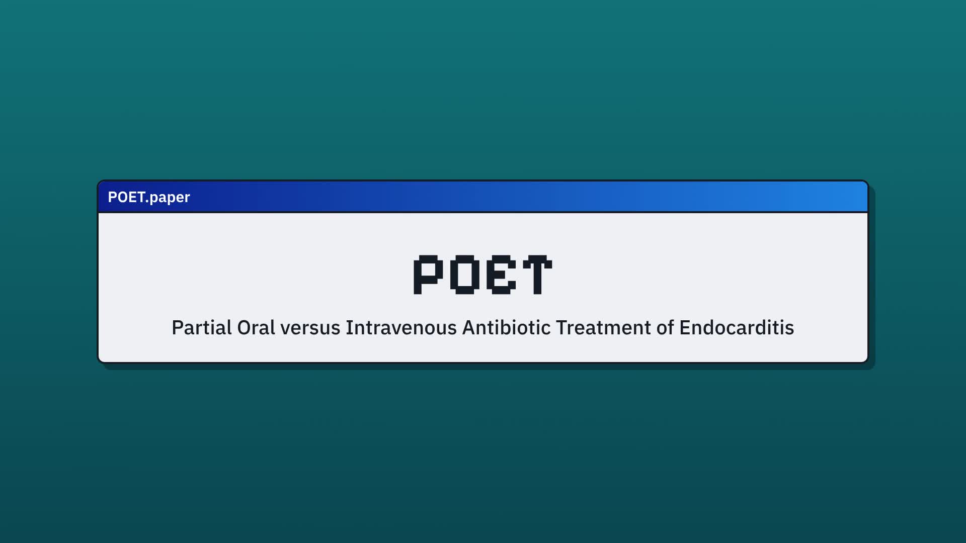 POET video thumbnail